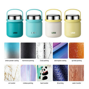 YATAI Nouveau produit, marmite <span class=keywords><strong>isotherme</strong></span> en acier inoxydable 316, couleur personnalisable, 650 ml avec poignée pour les enfants à l'école - Product Image 3