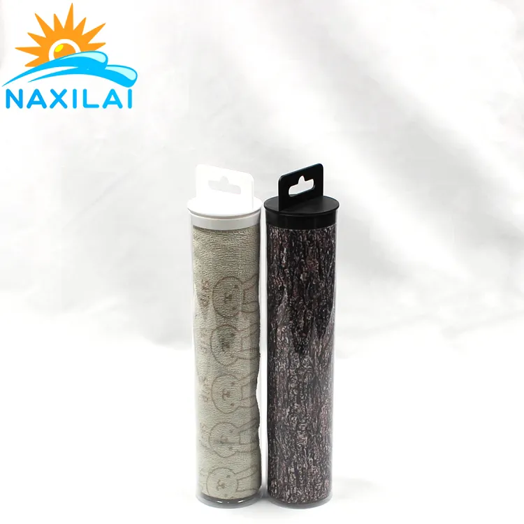NAXILAI PVC Zylinder Handtuch rohr Mauspad Verpackungs rohr
