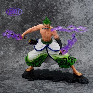 Figura de acción de una pieza Wano Country Roronoa Zoro Haki Battle <span class=keywords><strong>Ver</strong></span> colección <span class=keywords><strong>Anime</strong></span> figura juguete tiene cinta de energía - Product Image 4