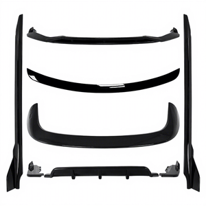 Kit de Carrocería F48 de Plástico, Kit Completo de Carrocería, Parachoques Delantero y Trasero, Faldones Laterales, Aspecto de Fibra de Carbono, para BMW X1 F48 2016-2020 - Product Image 1