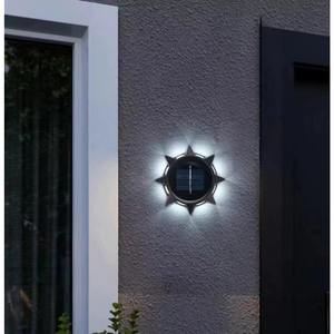 Nouvelles lampes murales solaires octogonales, lampes décoratives encastrées pour extérieur, lampes pour pelouse, lampes de couloir, lampes de paysage - Product Image 6