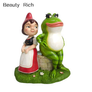 Polyresin/Resina Giulietta con Nanette Giardino Statua - Product Image 1