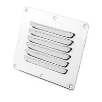 Grille de ventilation carrée en acier inoxydable de qualité marine pour bateau