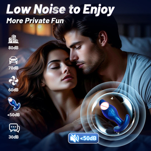 Heißer Verkauf: Smart APP-gesteuerter Analplug Sexspielzeug, 9 Vibrationsmodi, Fernbedienung, Silikon-Prostatamassagegerät für Männer und Frauen - Product Image 6