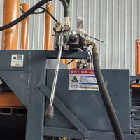 Presse à balleuses verticale hydraulique pour le compactage des bouteilles en plastique PET dans les installations de recyclage des déchets