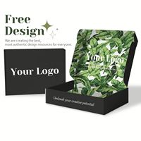 Logo personnalisé rose ondulé boîtes d'expédition en carton impression UV gaufrage avantage pour les petites entreprises emballage cadeau
