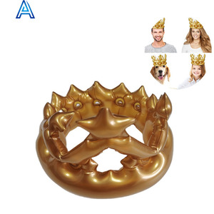 <span class=keywords><strong>Couronne</strong></span> gonflable publicitaire en PVC pour événements sportifs, cadeau pour supporters, en promotion. - Product Image 1