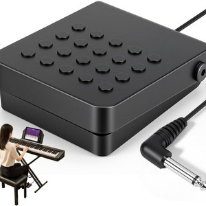 Pédale de sustain pour piano 9,5x7,3cm, câble de 1,5m pour piano numérique, clavier électronique, accessoire d'instrument de musique - Product Image 3