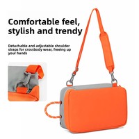 Sac de rangement polyvalent en nylon durable pour chaussures de football et de basketball - Sac de sport portable avec fermeture éclair, design moderne et minimaliste pour