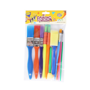 Gute Qualität <span class=keywords><strong>Yougou</strong></span> Kinder Graffiti Malerei 15 Set Es Kindergarten Kunst Malerei Schwamm Werkzeug Pinsel - Product Image 5