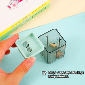 <span class=keywords><strong>Taille</strong></span>-<span class=keywords><strong>crayon</strong></span> Macaron rose <span class=keywords><strong>taille</strong></span>-<span class=keywords><strong>crayon</strong></span> à double trou en plastique pour <span class=keywords><strong>crayon</strong></span> de dessin animé - Product Image 4