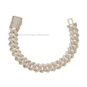 Exaggerated <b>Bracelet</b> Thick Chain, Hip-hop Personalized Trendy <b>Couple</b> <b>Bracelet</b> Jewelry Tanjing Fashion Lijing Necklace - Product Image 4