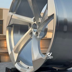 <span class=keywords><strong>Jante</strong></span> en alliage forgée sur mesure, cinq branches, concave profond, 5x112, argentée, pour voiture de tourisme, en aluminium durable - Product Image 5