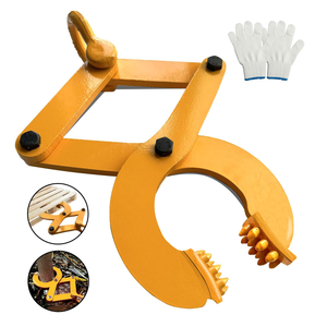 Stainless Steel Pallet Puller <b>Clamp</b> 6000 lb Pound Pulling Capacity Inch Pallet Grabber Hook Puller Tool for Forklift Chain - Product Image 2
