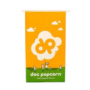 <span class=keywords><strong>Bolsa</strong></span> de Papel Kraft Impermeable y Resistente a la Grasa <span class=keywords><strong>para</strong></span> <span class=keywords><strong>Palomitas</strong></span> de Maíz <span class=keywords><strong>para</strong></span> <span class=keywords><strong>Microondas</strong></span>, con Impresión Personalizada, con Cierre Metálico, <span class=keywords><strong>para</strong></span> Envasado de Alimentos y Bebidas - Product Image 4