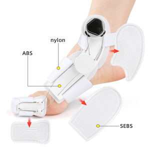 <span class=keywords><strong>Orthèse</strong></span> pour <span class=keywords><strong>Hallux</strong></span> <span class=keywords><strong>Valgus</strong></span> à Boucle Rotative Réglable pour Utilisation Jour/<span class=keywords><strong>Nuit</strong></span> – Dispositif d'Assistance pour la Portation <span class=keywords><strong>de</strong></span> Chaussures et le Soutien <span class=keywords><strong>de</strong></span> l'Os du Grand Pied - Product Image 4