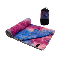Toalla de Yoga de Alta Densidad 100% Poliéster con Agarre Antideslizante, Color y Logotipo Personalizados OEM/ODM, para Fitness, Yoga y Deportes