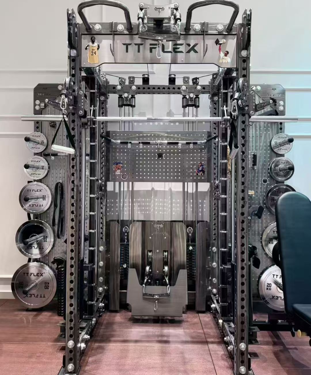 Commercial Gym Equipment Multi Functional Smith Machine Trainer