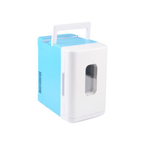 Fábrica 2021 gran oferta 8L mini refrigerador ACDC coche doméstico hogar pequeño refrigerador fresco caliente mini <span class=keywords><strong>nevera</strong></span> para cosméticos - Product Image 3