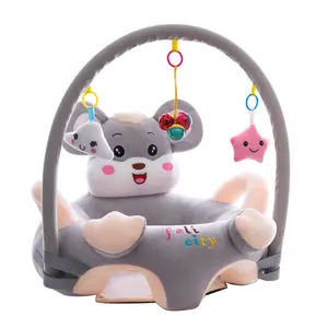 Hot Sale Baby Plush Bear Animal Sofa Bed Toy Skin Plush Unicorn Sofa Cushion