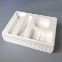 Support en papier de pulpe de canne à sucre personnalisé, matériau recyclable et écologique, support intérieur moulé en pulpe de canne à sucre sur mesure