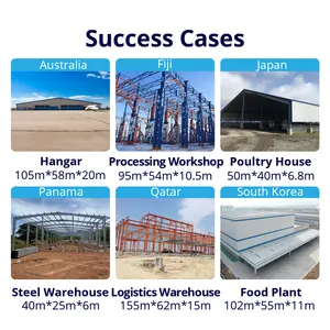 100*200 Fast Install Steel Warehouse Workshop Building Steel Structure Buildings For Sale