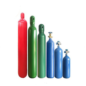 Cilindro de Acero sin Costura de 40L H2, Cilindros de 10L para Hidrógeno/Oxígeno/Hevión/Dióxido de Carbono con Opción de Carro - Product Image 5