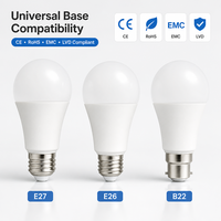 Ampoule LED A60 basse tension 12V 24V 48V DC AC 7W 9W 12W E27 E26 B22, ampoule à intensité variable pour éclairage intérieur