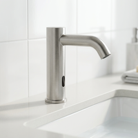Sonde intelligente contemporaine à un seul trou en acier inoxydable SUS304 |   Robinet de salle de bain automatique à économie d'énergie pour chambre à coucher (plus de 500 000 cycles)