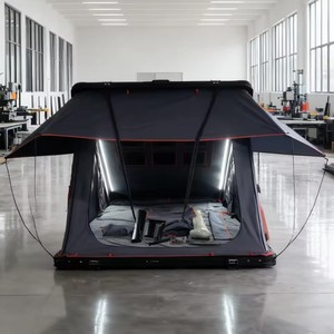 Carpa de Techo para Auto, Tipo Extendido, Tela Oxford, Carcasa Rígida, Cuatro Estaciones, Una Habitación, Plegable, Impermeable, Resistente al Viento, Protección UV - Product Image 4