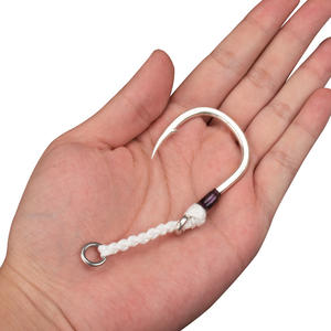 Hameçons <span class=keywords><strong>de</strong></span> pêche TEASER HK044 3/0 4/0 5/0 6/0 7/0, hameçons simples en <span class=keywords><strong>fer</strong></span> robuste, hameçons d'assistance pour jigging en eau salée - Product Image 6