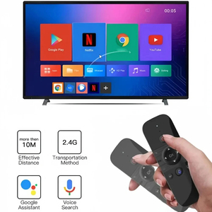 Mini Teclado Inalámbrico con Control <span class=keywords><strong>Remoto</strong></span> por Voz de 2.4GHz, Recargable, con Aprendizaje IR para Android TV Box, Smart TV, PC, Windows - Product Image 3