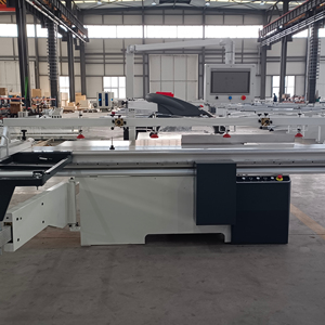 Scie à panneaux de précision à table coulissante automatique CNC, machine à scier le bois professionnelle - Product Image 1