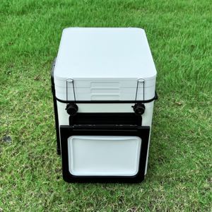Portable Outdoor <strong>Camping</strong> Kitchen Station with Sink &amp; <strong>Storage</strong> Cabinets Foldable All-in-One <strong>Unit</strong> for RV Car <strong>Camping</strong> - Product Image 2