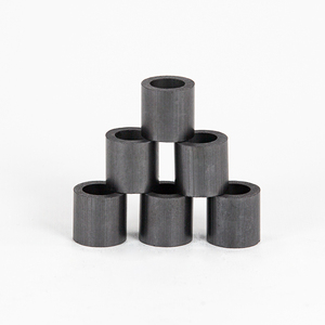 Anneaux de Raschig en carbone, anneaux de Raschig en graphite, résistance à l'acide fluorhydrique, garnissage de colonne 19mm 25mm, résistance à l'extrusion - Product Image 2