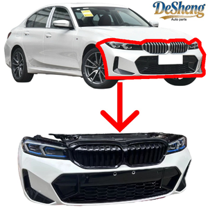 Kit de Conversión de Alta Compatibilidad para <span class=keywords><strong>BMW</strong></span> Serie 3 G20, G28, 325i, 330i, Reparación, Parachoques, Faros LED, Parrilla, Guardabarros, Capós, Preferido. - Product Image 1
