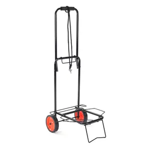 Oeytree Heavy Duty tubo di metallo carrello bagaglio a mano facile da trasportare carrelli a mano e carrelli