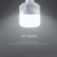 Ampoule rechargeable portable très vendue ampoule LED d'urgence pour tente de camping en plein air