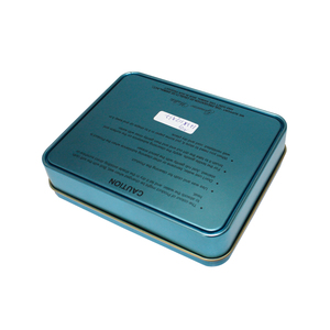 Food Grade Metal <strong>Tin</strong> Boxes / Custom Printed <strong>Tea</strong> <strong>Caddy</strong> / Cookie <strong>Tin</strong> - Product Image 3