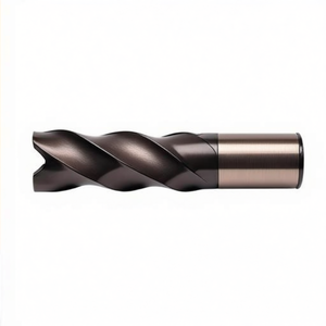 Ttake Standard Hss Co Cutter Ta1414 TiAlN Coated 30 Degree Helix Short For Slots 2 Cutting Edges Weldon Shank - Product Image 2