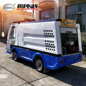 KQQU High-Pressure Washing Truck Electric Sanitation Vehicle 10m Water Gun Range Municipal Use - Product Image 5