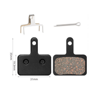 Plaquettes de frein semi-métalliques en résine pour vélos, diverses spécifications, prix usine, accessoires de vélo, plaquettes de frein à disque pour vélos