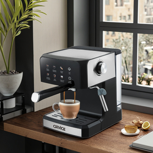 Máy pha cà phê Ý chất lượng cao bán tự động thông minh, máy pha cà phê <span class=keywords><strong>espresso</strong></span> điện - Product Image 2