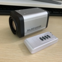 Security CCTV Indoor 1080P HD 2MP 5MP Hybrid 4-in-1 AHD CVI TVI Analog Box Camera 36X Optical Zoom with Remote Control