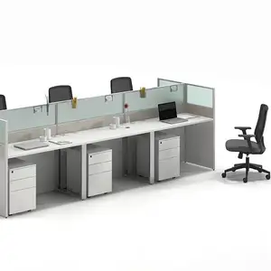 好价格高质量最新办公家具工作室商业办公书桌家具工作站员工