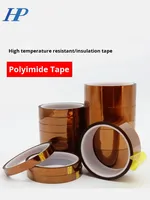 Polyimide Pi Brown Ruban résistant aux hautes températures 280 ℃ Smt Circuit Board Four de refusion avec largeur de batterie personnalisable