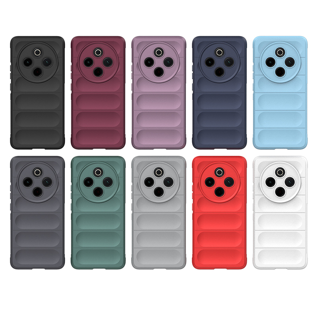 Magic Shield Hot Stamping Astronaut Design Armor Style TPU Shockproof Mobile Phone Case for VIVO V40 Lite/Y300 5G/Y300 Pro/y29