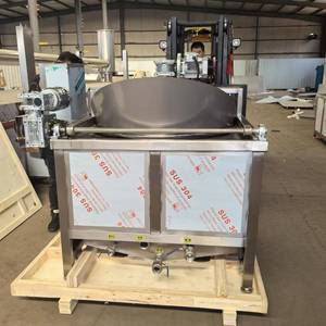 Tự động điện gas khoai tây chiên đồ ăn nhẹ <span class=keywords><strong>Fryer</strong></span> sâu chiên Máy đậu phộng thịt viên hạt chiên Máy Nồi chiên giá máy - Product Image 4