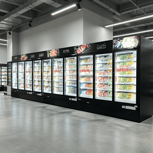 Vitrine Réfrigérée Verticale Industrielle avec Porte en Verre pour Fruits et Légumes – Idéale pour le Commerce de Détail - Product Image 2