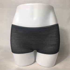 Sous-vêtements jetables noirs mi-hauts en nylon fin antibactériens <span class=keywords><strong>pour</strong></span> sauna et <span class=keywords><strong>bain</strong></span> <span class=keywords><strong>de</strong></span> pieds, boxers respirants super absorbants <span class=keywords><strong>pour</strong></span> hommes et femmes - Product Image 2
